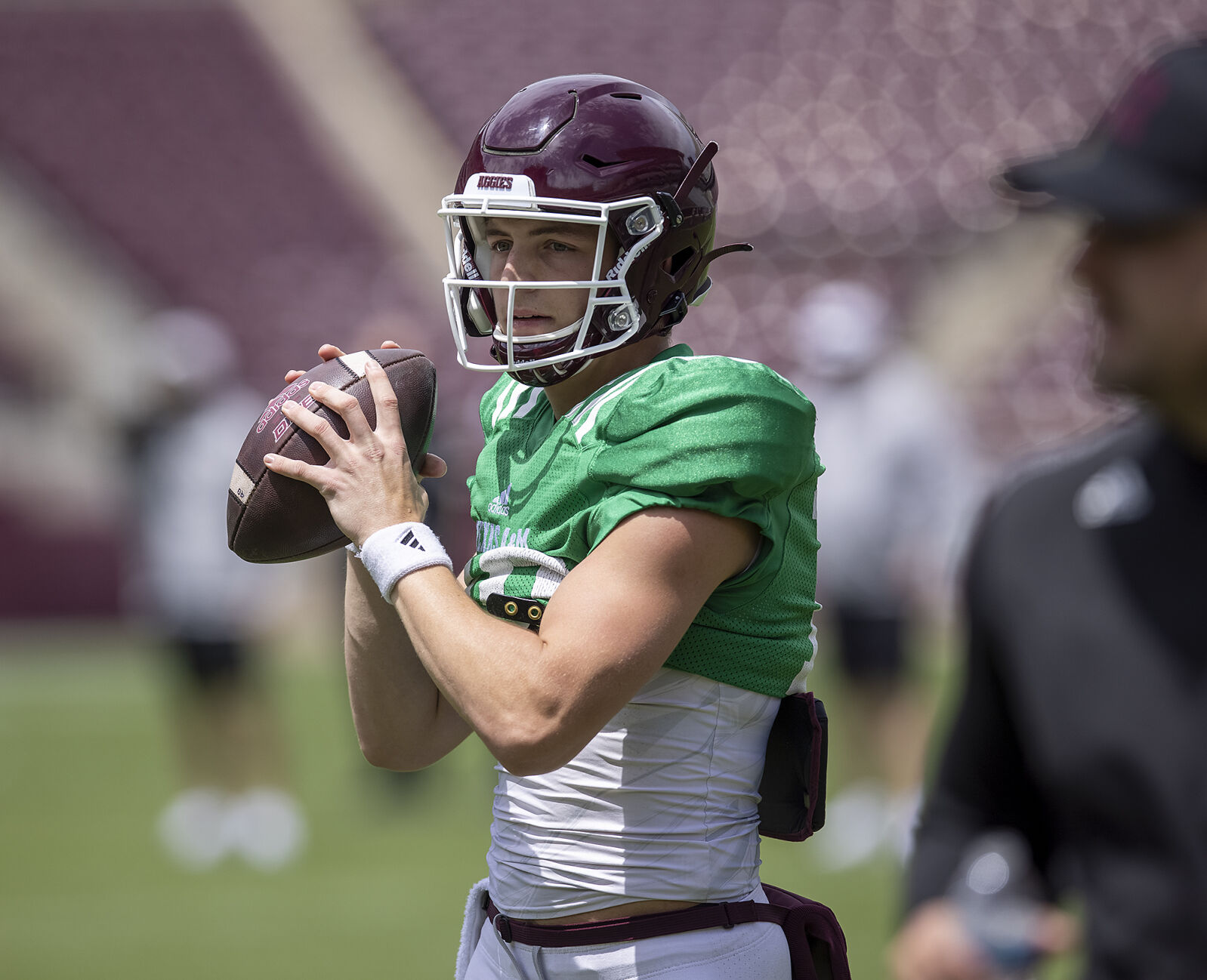 Spring football practice